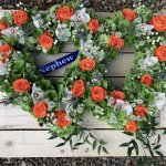 Bespoke double heart £140  (other colours available)