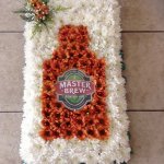 ####Bespoke beer bottle design (non sprayed) 12 x 24” £105