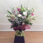 #### Sympathy Water  Box Bouquet from £30 colour of your choice
