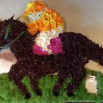 #### 2d racehorse and jockey £225