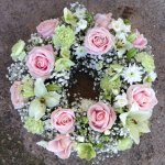 #### Rose and Lily wreath  16